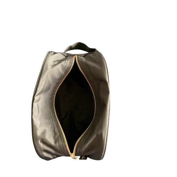 Mint Black and Green Cosmetic Bag Compact and Sturdy - Picture 4 of 4